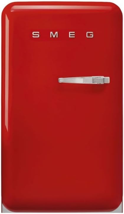 Frigorífico SMEG 1 Puerta FAB10LRD6 Rojo 97cm Apertura Izquierda
