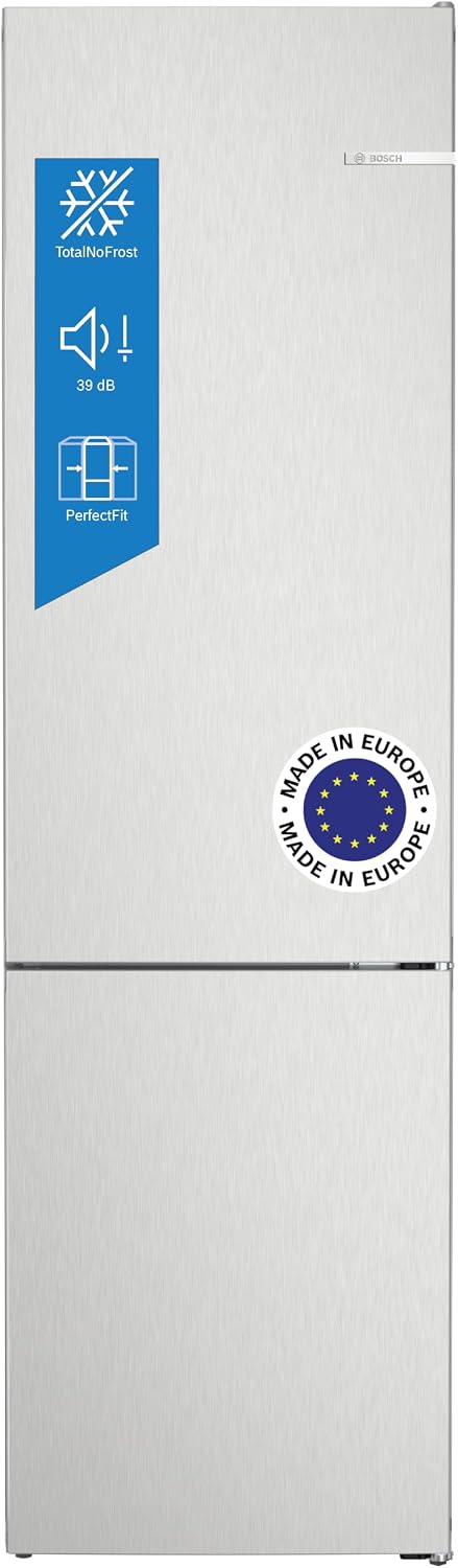 Bosch Frigorífico Combi NoFrost Serie 4 60cm Inoxidable