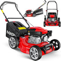 Cortacésped a Gasolina 5 en 1 MASKO, Tracción, Limpieza, Mulching, Expulsión Lateral, Ancho de Corte Ajustable, Motor 4 Tiempos