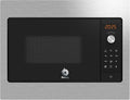 Microondas Integrable Balay de 20L, 800W, Grill, Apertura Izquierda, Negro/Inoxidable