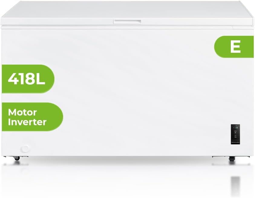 Congelador Horizontal Aspes 418L, Dual Cooling, Silencioso, Clase E