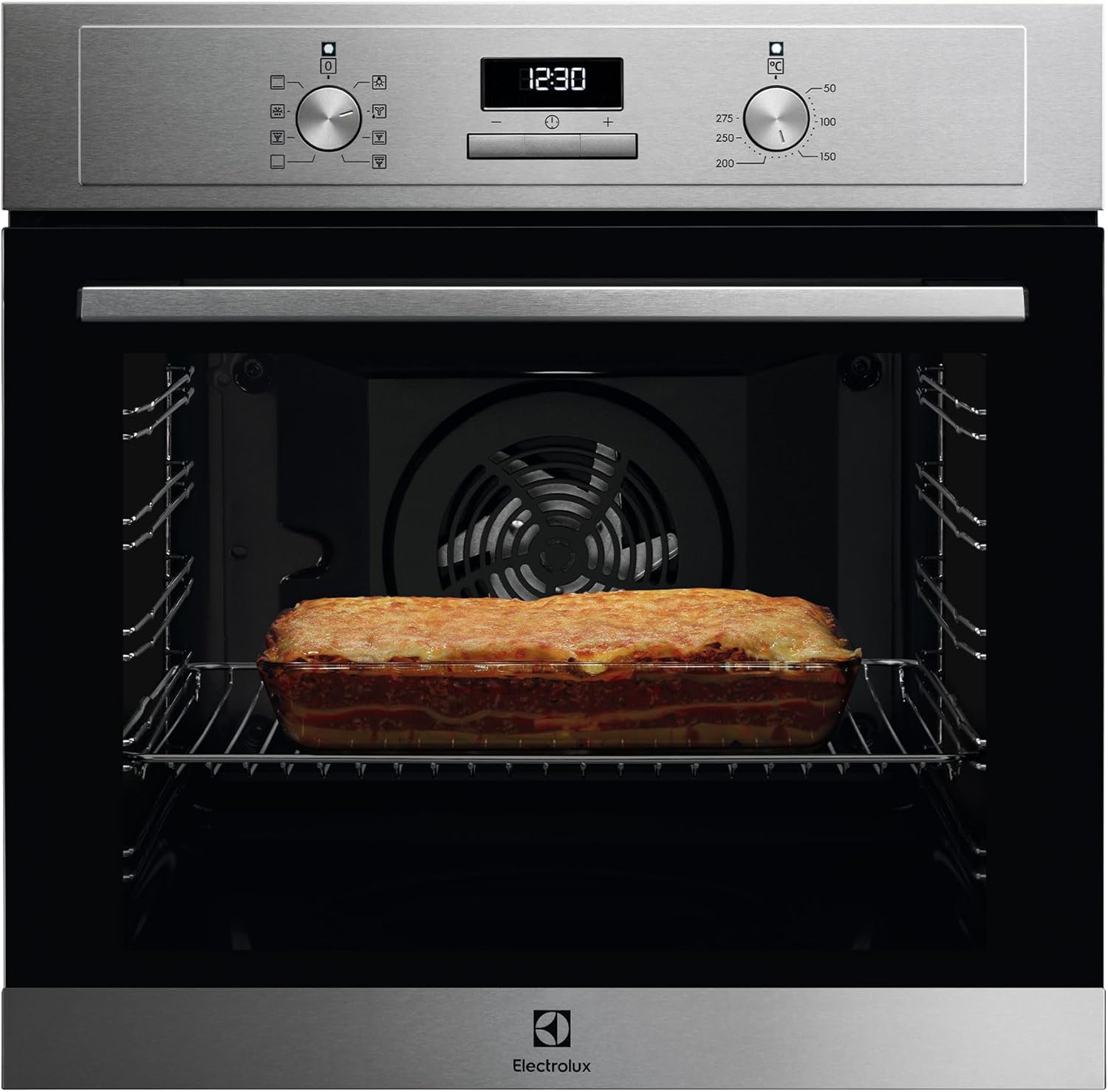 Horno Multifunción Electrolux 72L con Grill y Limpieza AquaClean