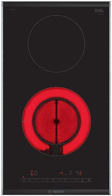 Bosch - Placa de Inducción Serie 6, 30 cm, Función Rápida, Negro