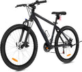 Bicicleta de Montaña 26'' para Adultos, 21 Velocidades, Cuadro de Aluminio, Frenos de Disco, Suspensión Delantera, Carga 150 kg