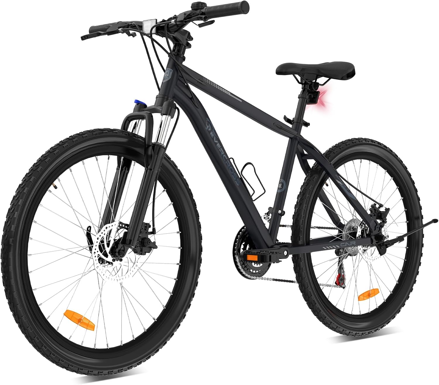 Bicicleta de Montaña 26'' para Adultos, 21 Velocidades, Cuadro de Aluminio, Frenos de Disco, Suspensión Delantera, Carga 150 kg