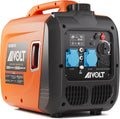 Generador Inverter Silencioso AIVOLT 3200W con Salidas Múltiples para Camping y Hogar