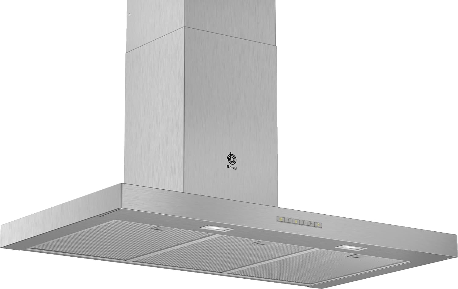Campana Extractora de Pared de 90 cm, LED, Acero Inoxidable, Balay 3BC097EX