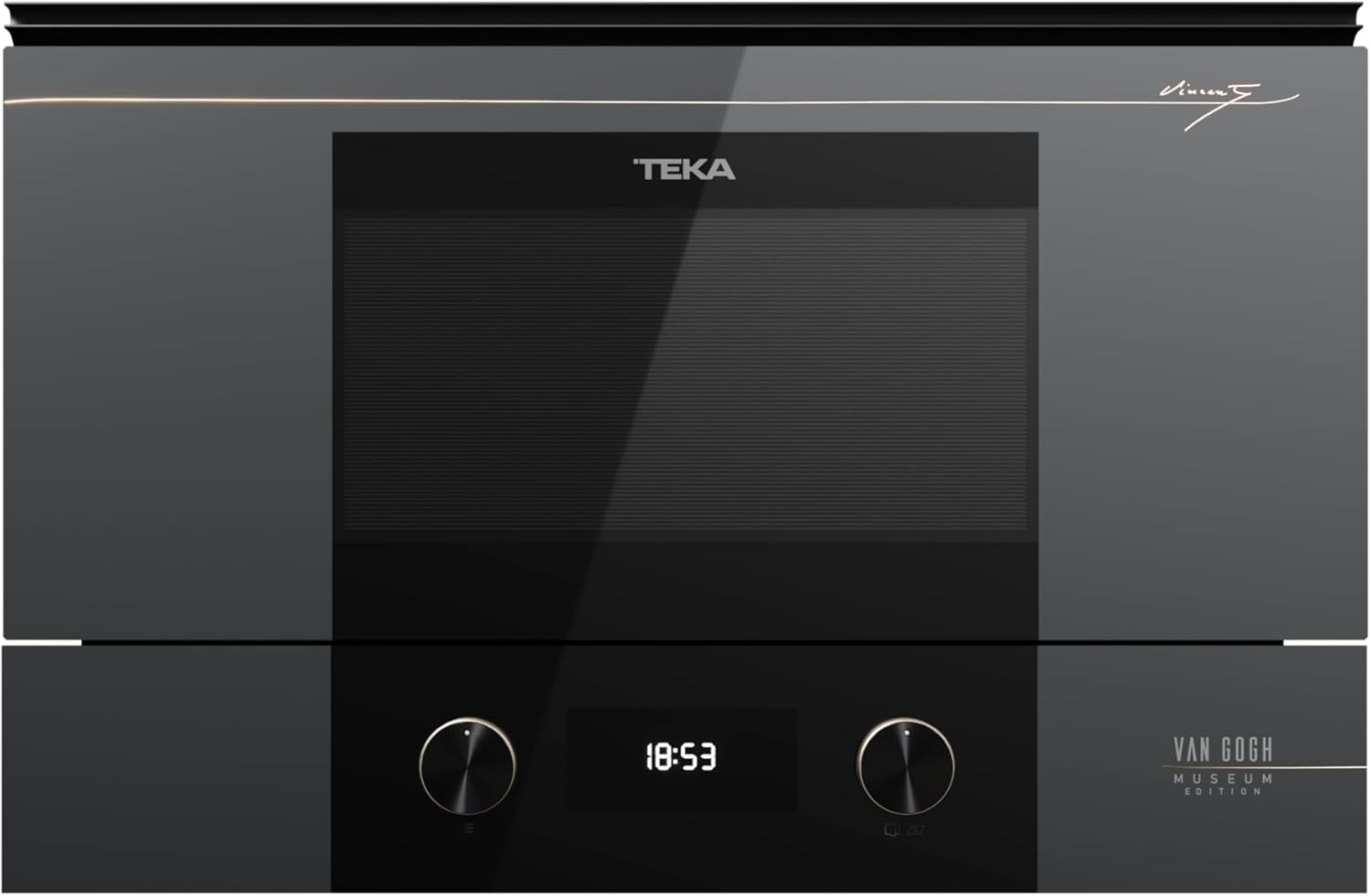 Microondas TEKA Integrado con Grill y Diseño Exclusivo Van Gogh, 22L, 1200W