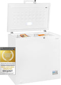Congelador Horizontal 182L Clase E Blanco, Autonomía 10h, Enfriamiento Rápido, 1 Cesta, Eficiencia 195 kWh/año