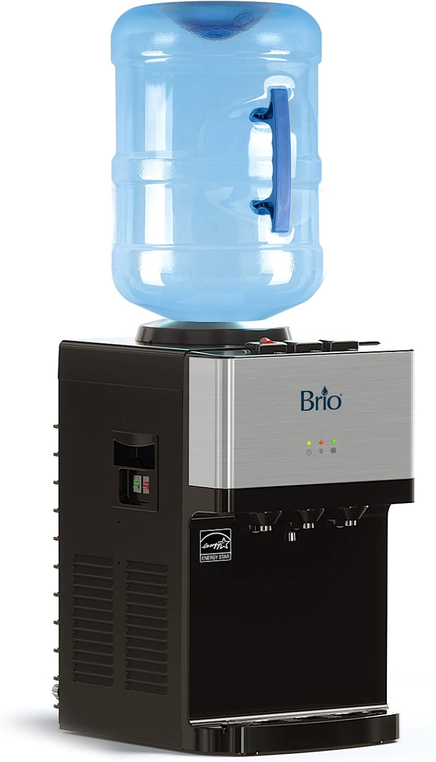 Brio Dispensador de Agua de Sobremesa con Temperaturas Ajustables, Edición Limitada, Certificado UL/Energy Star
