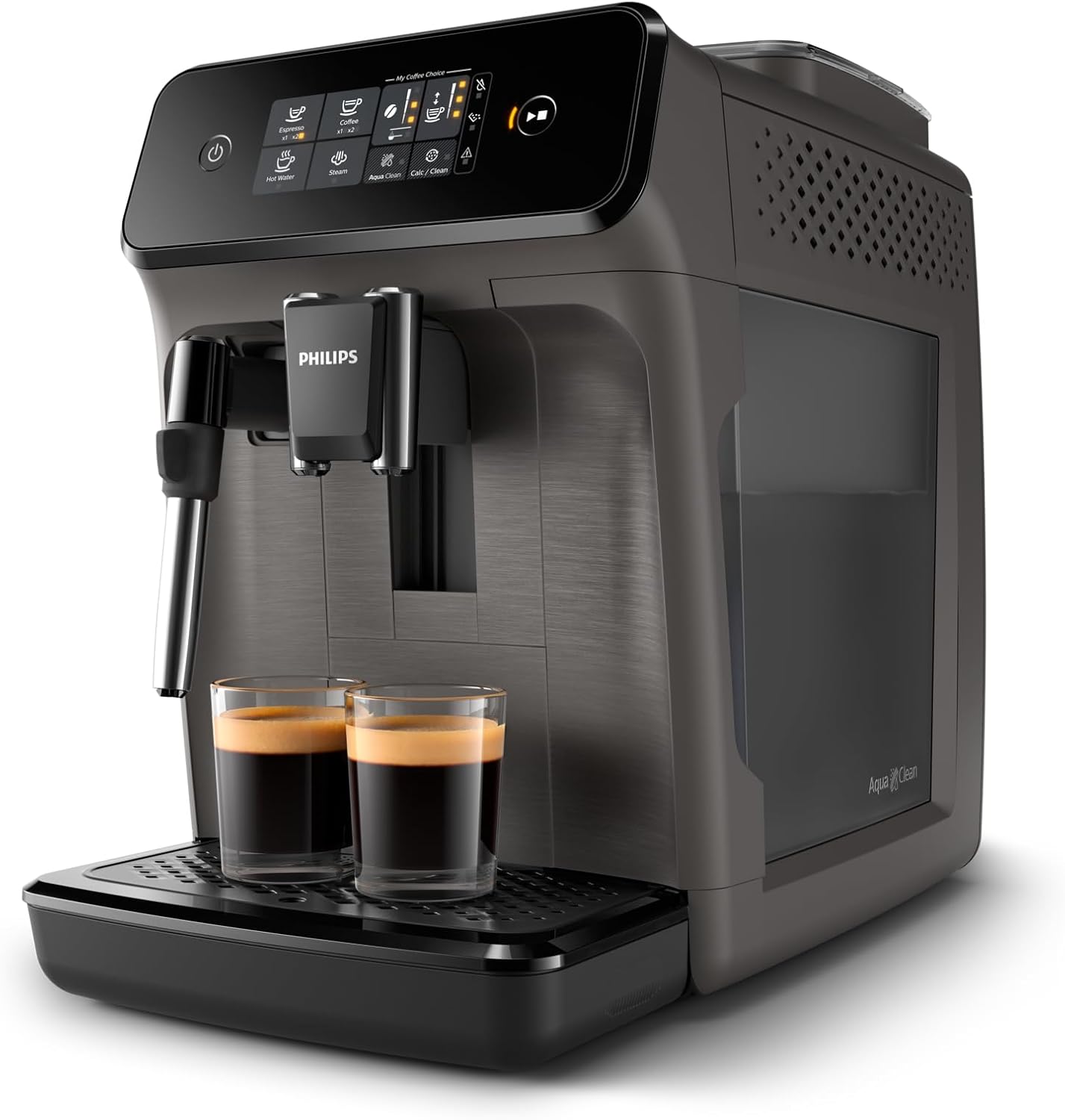 Philips Cafetera Espresso Automática con Pantalla Táctil y Filtro AquaClean