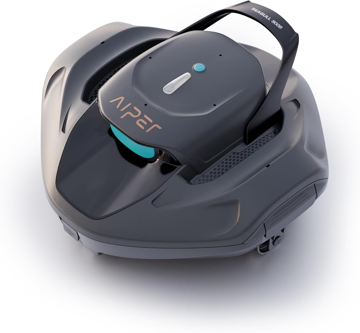 Robot de Limpieza de Piscinas AIPER Seagull 800B Inalámbrico, Potente Succión, 90 min de Autonomía, Autoaparque Inteligente, Indicador LED, Cobertura hasta 80 m²