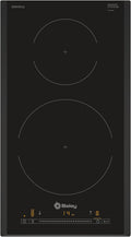 Placa de inducción Balay 30cm, 2 zonas, Sprint, 17 niveles, control táctil, negro