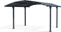 Cochera de Aluminio Arcadia, 359x435 cm, Gris - CANOPIA by Palram