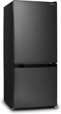 INFINITON FGC-117B - Frigorífico Combi 117L, Inox Oscuro, SmartFrost, Enfriamiento Rápido, Clase E, 120cm