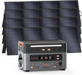 Generador Solar Portátil OSCAL 3600W con Batería LiFePO4 de 2016Wh y Paneles Solares 4x400W