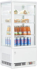 Vitrina Refrigerada METRO Professional 78L, Blanco, Cristal de Seguridad