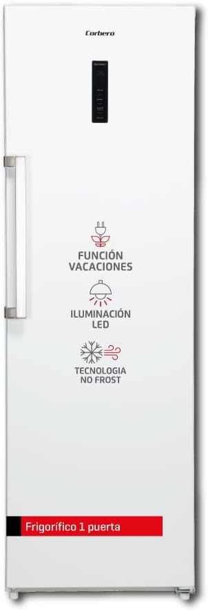 Frigorífico Corberó 1 Puerta 359L No Frost Inoxidable