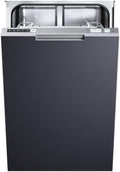 Lavavajillas Integrable TEKA 45 cm, Capacidad 9 Servicios, 5 Programas, Puerta Deslizante