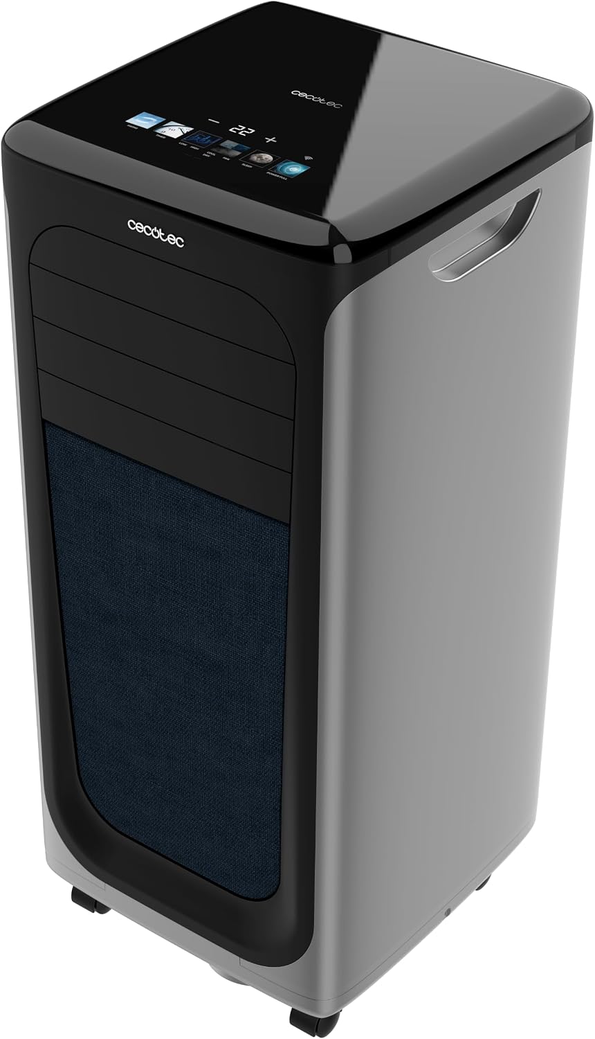 Climatizador Portátil Cecotec 7900BTU con WiFi, Pantalla Táctil y Deshumidificador