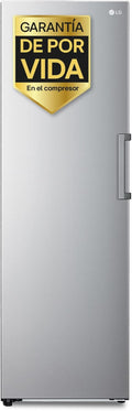LG Congelador Vertical No Frost 355L, Smart Inverter, 186cm, Congelación Rápida, Inox
