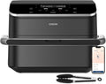 Freidora de Aire Cosori Dual Blaze 10L, Multicocina Inteligente 5 en 1, 2800W, Cesta Doble con Divisor, 70 Recetas App y WiFi, Gris