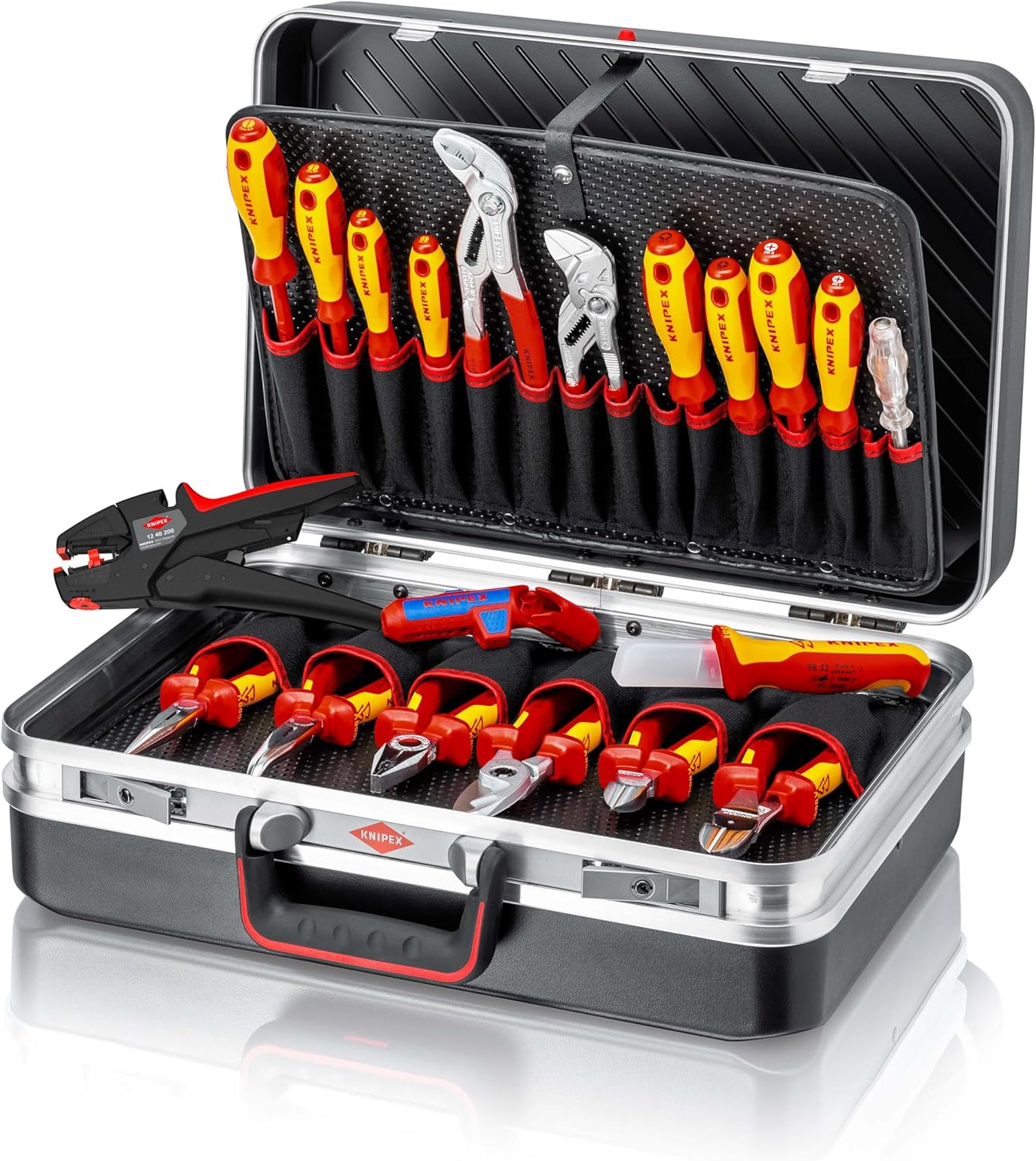 KNIPEX Juego de Herramientas Vision24 Electro, 20 Piezas, 180 mm
